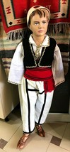 New Albanian Traditional Popular Folk Costume Suit Boys MEN- 2-4 YEARS-HANDMADE - £112.29 GBP