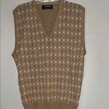 Puritan Tan V-Neck Sweater Vest - $21.56