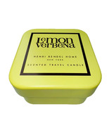 RARE NEW Henri Bendel Home Lemon Verbena Scented Tin Travel Candle 4 Oz ... - $660.89 MXN
