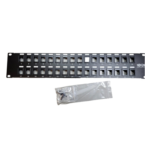 Eaton N062-012-KJ EATON TRIPP LITE SERIES 12-PORT 1U RACK-MOUNT UNSHIELD... - $46.64