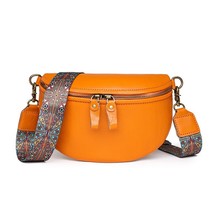  Female Belt Bags Fashion Woman Fanny pack Purse Prem Leather Chest pack Waist B - £79.49 GBP