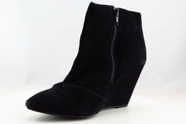 Seychelles Short Boots Black Leather Zip Women Sz 8.5 - £19.72 GBP