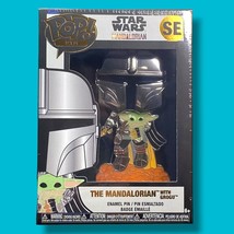 Funko POP! PIN Star Wars Mandalorian with Grogu CHROME SPecial Edition T... - $119.27 MXN
