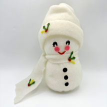 Vintage Christmas Snowman Made with Batting - $20.00