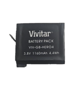 Vivitar VIV-GB-HERO4 Battery 1160mah for GoPro Hero 4 Camera 3.8V 4.4W OEM - $8.56 CAD