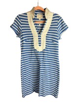 Sail To Sable tunic dress in Marina/White Stripe - $113.00