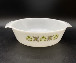 Vintage Anchor Hocking Fire King #437 Meadow Green 1-1/2 qt Casserole Dish - £9.21 GBP