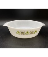 Vintage Anchor Hocking Fire King #437 Meadow Green 1-1/2 qt Casserole Dish - $219.90 MXN