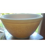 Pyrex ~ 1.5 Quart ~ 7&quot; Bowl ~ Ovenware ~ Woodland Brown ~ White Flowers ... - $59.84