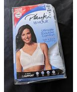 Playtex 18 Ore BRA 42DDD Bianco Senza Fili Comfort Spalline 4 Vie 4693 N... - $348.02 MXN