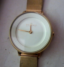 Skagen SKW2212 Ditte Champagne Dial Gold Tone Stainless Women's Watch - $27.90