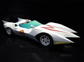 Mach 5 Speed Racer PaperCraft Paper Color Model Plans &amp; instructions files for p - £5.45 GBP