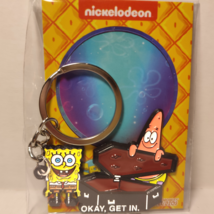 Official Spongebob Squarepants Metal Keychain Squidwards Funeral - £12.73 GBP