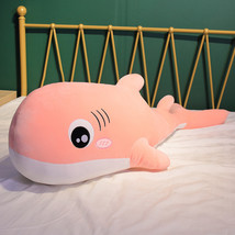 Dolphin Plush Toys Lovely Soft Pillows Big Size Stuffed Soft Animal Dolphin Doll - £24.92 GBP