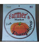 Fresh Pumpkins Farmer&#39;s Market 6&quot;  Circle Decal Sticker - €8,68 EUR