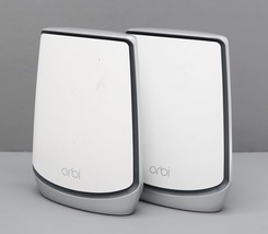 NETGEAR Orbi RBK852 AX6000 Tri-band Mesh WiFi 6 System (2-pack) - White  image 2