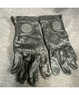 Vintage Black Leather Harley Davidson Woman’s Biker Gloves Sz small - $74.25