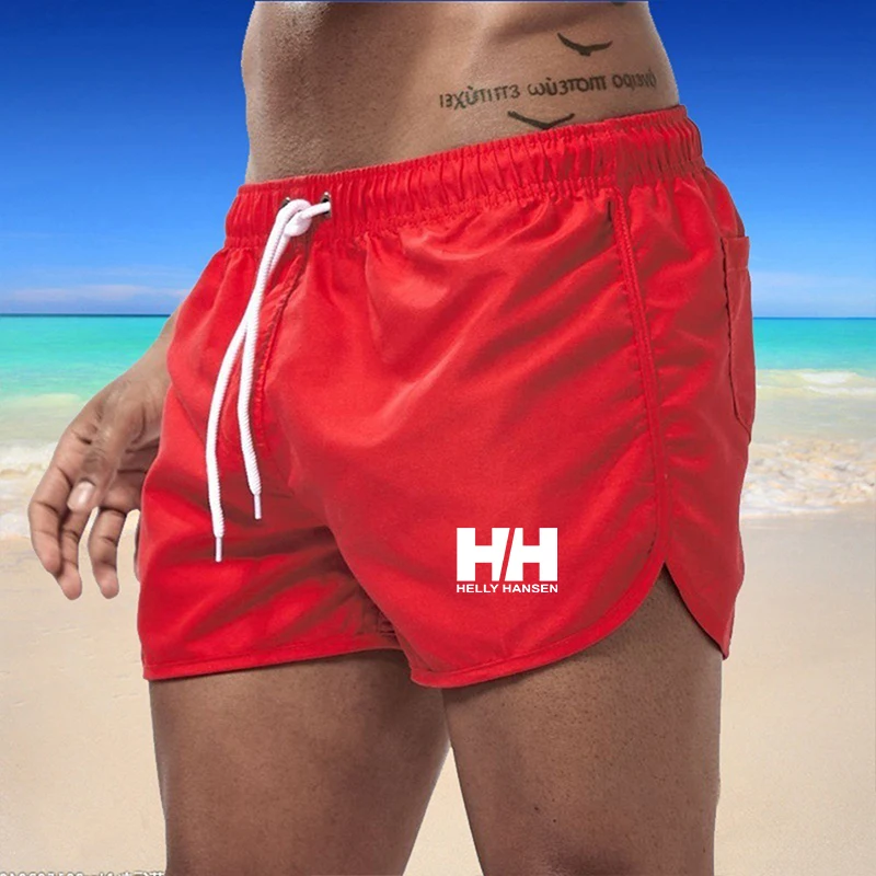2024 Summer New Drawstring Shorts Men&#39;s Beach Leisure Vacation Shorts Loose - £17.62 GBP
