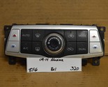 09-14 Nissan Maxima AC Temperature Climate Control 275009N01A Unit 320-8... - $9.99