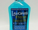 Lavoris Fresh Breath Mouthwash Peppermint 16.9 FL. OZ. - £6.24 GBP