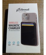 Eternal Living Wireless Magnetic Charger Black NIB Unopened box - $20.00