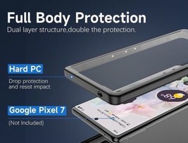 For Google Pixel 7 Pro 6 Pro Waterproof Shockproof  hard back hard Silicon case  - £69.94 GBP