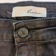 KanCan Zipper Leg Women's Black Denim Jeans Size 3XL Measured 36x25 image 6