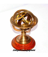 Antique vintage brass armillary sphere globe collectible nautical decor ... - £49.29 GBP