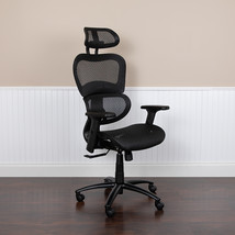 Black Mesh Office Chair H-LC-1388F-1K-BK-GG - £166.64 GBP