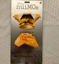 Disney Nuimos 50th Anniversary Vault Collection Yellow Logo Shirt &amp; Shor... - $10.75