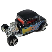 Hot Wheels 1932 Ford Coupe w/Flames Black 1/64 Die Cast Loose 1997 - £9.86 GBP