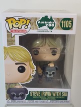 Funko POP Television Australia Zoo Steve Irwin with Sui #1105 Vinyl Figure - £8.17 GBP