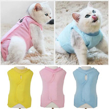 Anti-licking Sterilization Cat Clothes Pet Surgery Suit For Small Dog Cats Weani - £10.79 GBP+