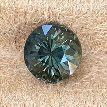 Natural Unheated Green Sapphire 2.15 Cts Round Cut Loose Gemstone - £594.73 GBP