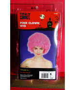 Pink Clown Wig Halloween Party Costume Prop Head Accessory OSFM Fashion ... - $7.59