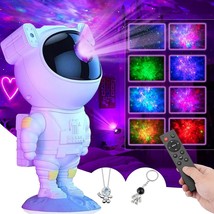 Star Projector Galaxy Night Light, Astronaut Space Projector Galaxy Starry Nebul - £49.07 GBP