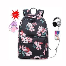 New School Backpack Bags for Kids Girls Waterproof Book Bags 15 inches Laptop Ba - £42.77 GBP