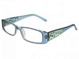 GL2109BLU +1.5 Lagos Blue Unisex Reading Glasses with Gold Detail - $15.98