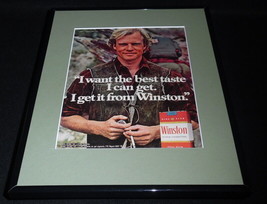 1978 Winston Cigarettes Framed 11x14 ORIGINAL Vintage Advertisement - $34.64