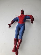 2006 Marvel Signature Series Spiderman Origins Poseable 10" Action Figure Fabric - £15.48 GBP