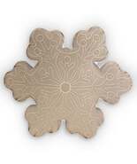Snowflake Shaped Pillows, Christmas Barn Cushion, Winter Holiday, Potter... - $53.30