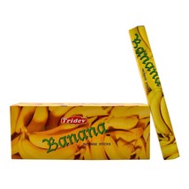 Tridev Banana Incense Sticks Hand Rolled Masala Agarbatti Fragrance 120 Sticks - £14.53 GBP