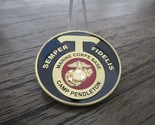 USMC Base Camp Pendleton Challenge Coin #706U - £13.48 GBP
