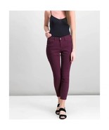 NEW Style &amp; Co Curvy Fit Skinny Leg Jeans Mid Rise Berry Jam 8 NWT - $31.82 CAD