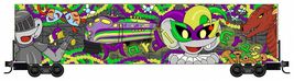 Micro-Trains # 10200310 Micro Mouse Mardi Gras 60&#39; Box Car N-Scale - $27.50