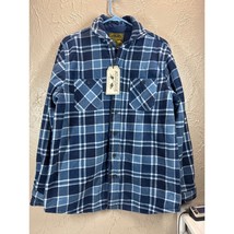 Anchorage Expedition Fleece Sherpa Lined Shacket Shirt Jacket Plaid Mens... - $1,025.32 MXN