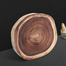 Round double-sided log cutting board - £27.93 GBP