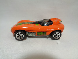 Vintage 1998 Mattel Hot Wheels CAT-A-PULT Terrorific Series Hunchback Orange Car - £1.43 GBP