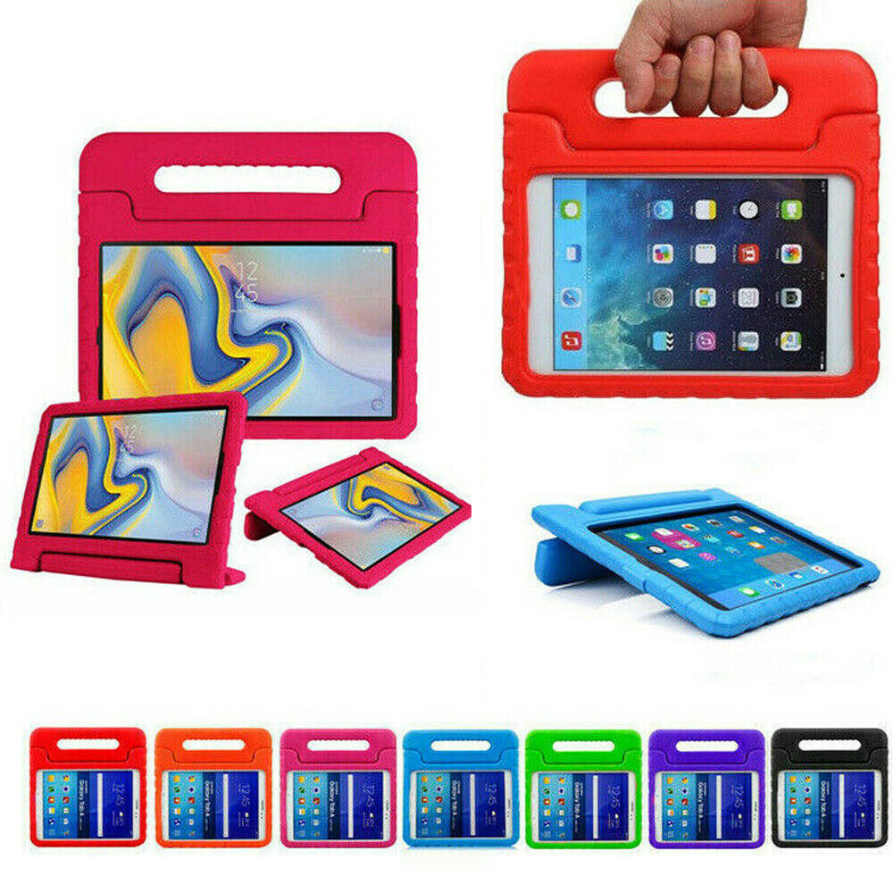 Kids HARD BACK HARD SILICON CASE COVER FR Samsung Tab 3  4 E S S2 S3 S4 S6 A 7 8