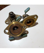 Three used Sweat Isolator Flanges and PRO-PAL Ball Valves w Drain  USED - $50.00